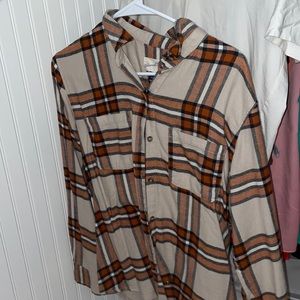 Orange flannel